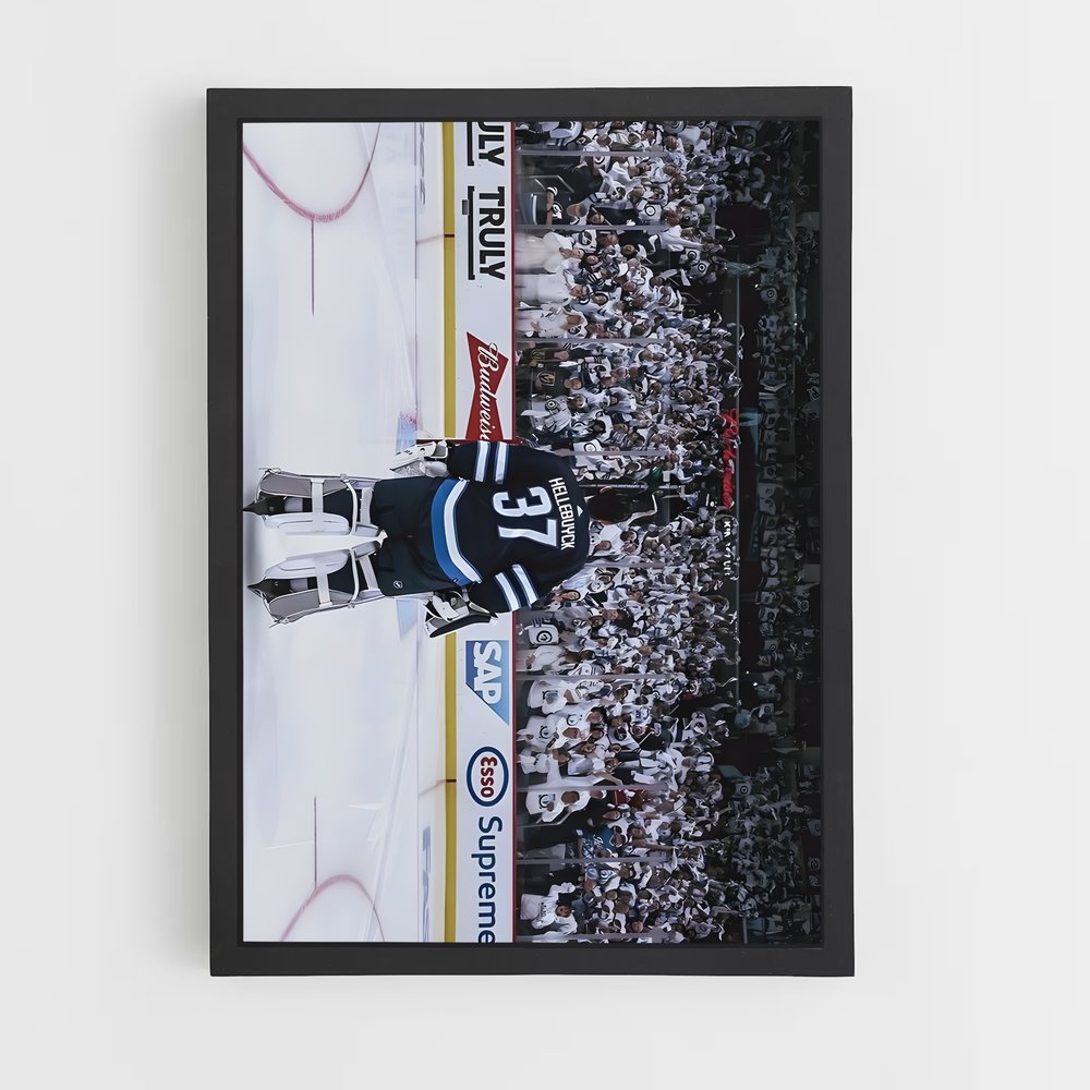 Poster L'Étoile des Glaces – affiche Hockey sur glace (vue 2)